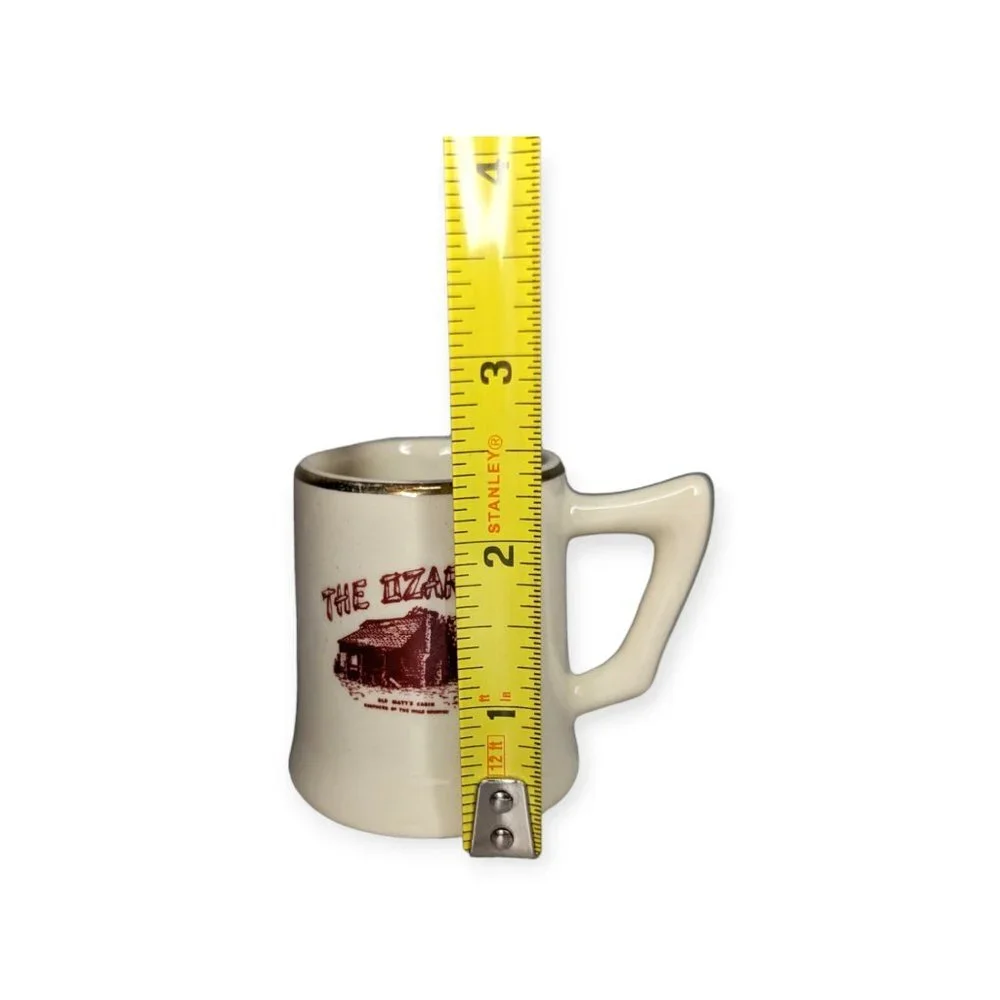 Vintage The Ozarks Ceramic Miniature Mug